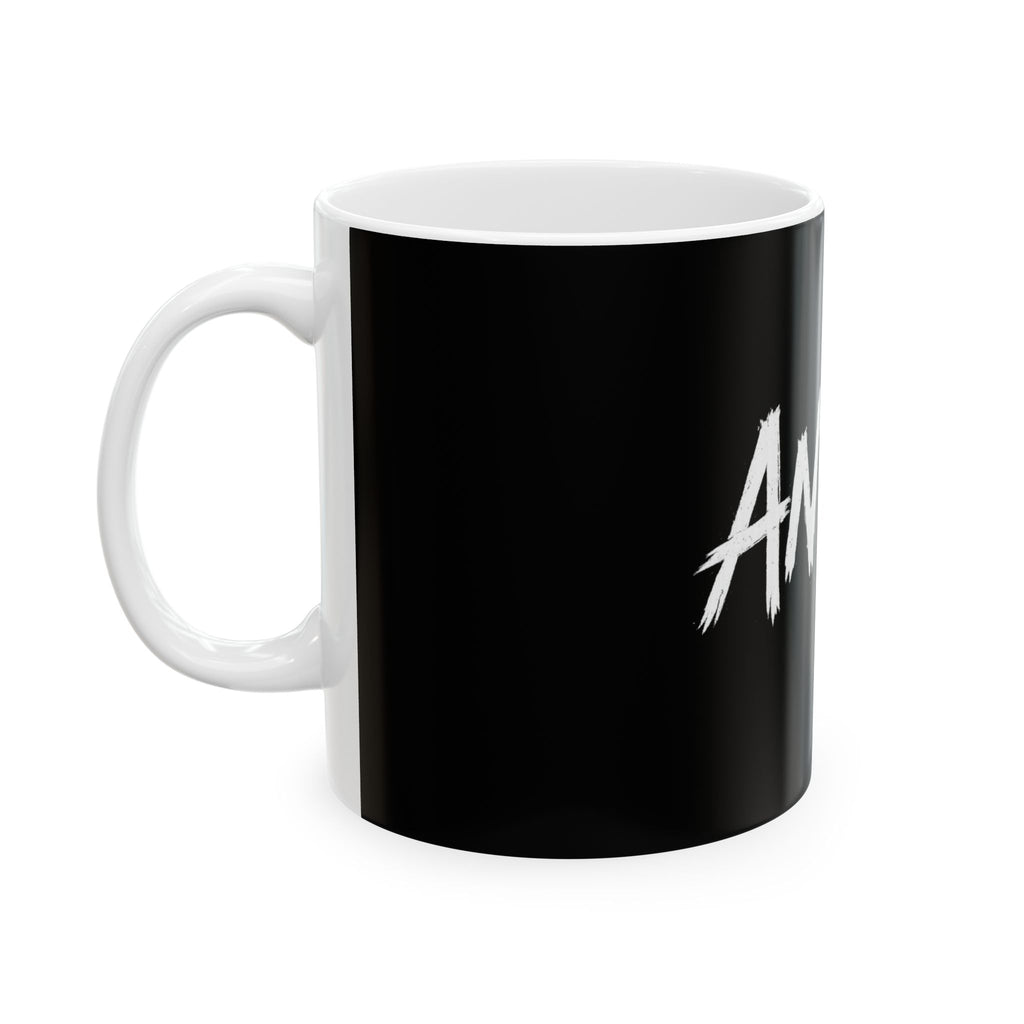 Antifa Logo Ceramic Mug - Political Activism Coffee Cup (11oz, 15oz)