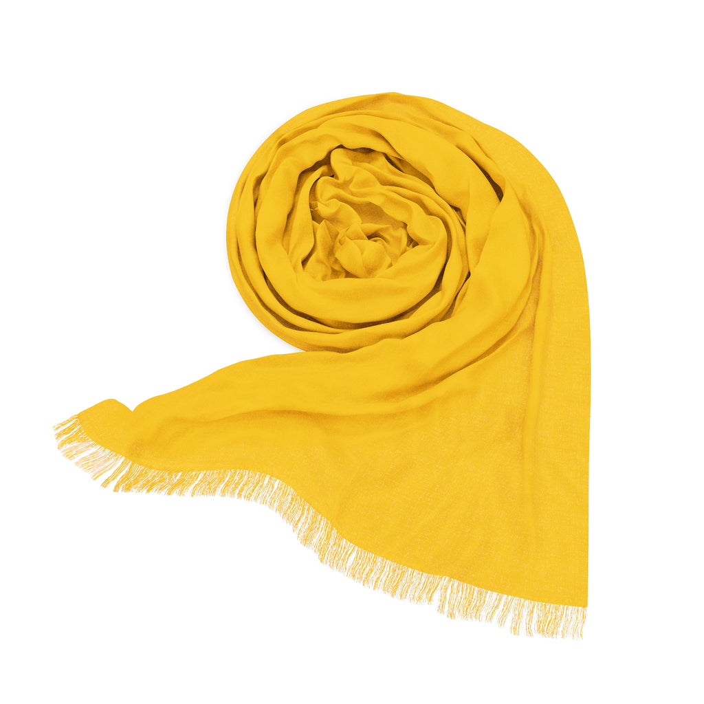 Lightweight Yellow Scarf/Facecovering