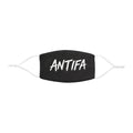 Face Mask — "ANTIFA" Black Polyester Snug-Fit Adjustable Mask
